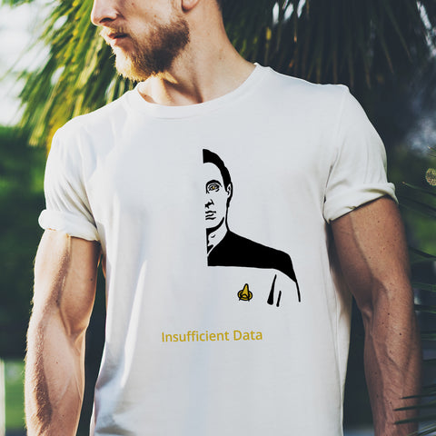 Star Trek Insufficient Data Unisex Ultra Cotton Tshirt