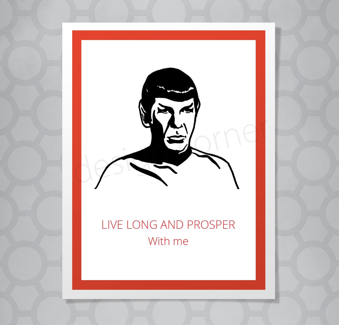 Star Trek Spock Prosper Card
