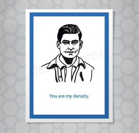 Back to the Future George McFly Illustrated Card