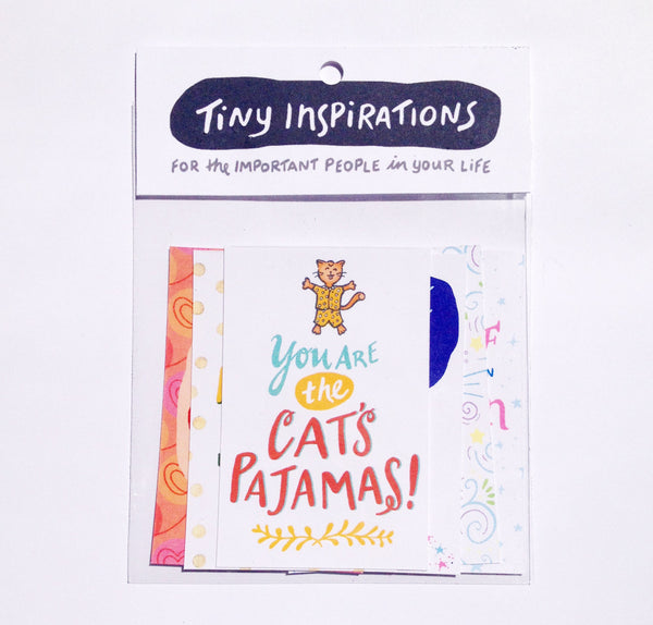 Tiny Inspirations Cats Pajamas Mini Recognition Card
