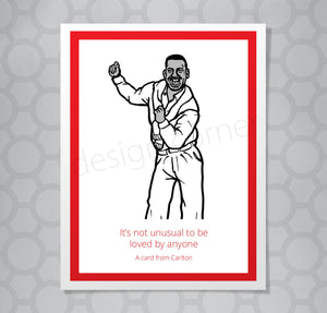 80s Fresh Prince Carlton Card