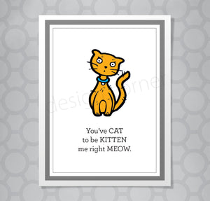 Jasper the Cat Kitten Me All Occasion Funny Illustrated All Occasion Card