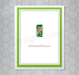 Mountain Dew Card