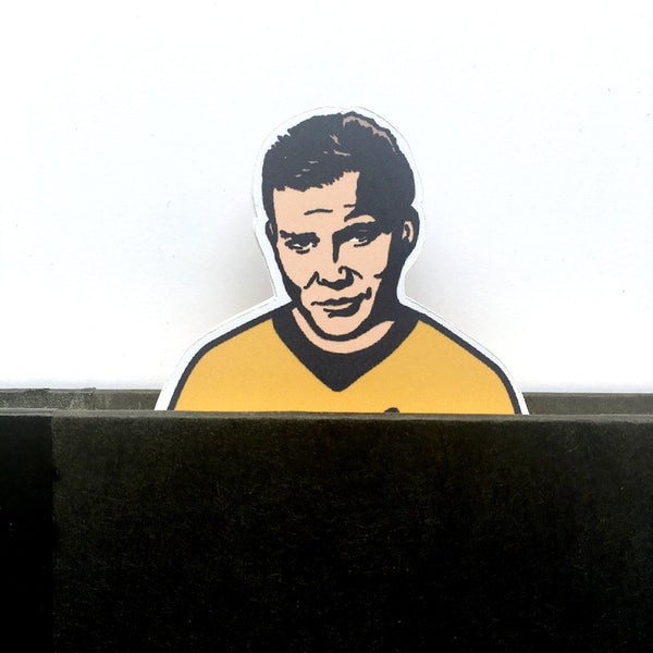 Star Trek Captain Kirk Die Cut Bookmark