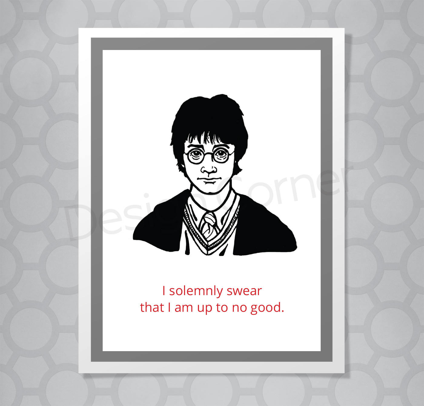 Harry Potter Up to No Good Card