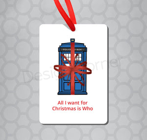 Doctor Who Tardis Magnet and Ornament
