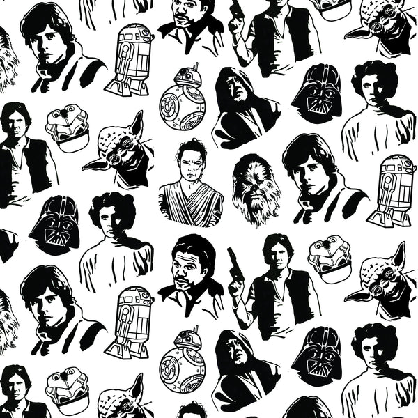 Star Wars Gift Wrap 24"x36" Sheet