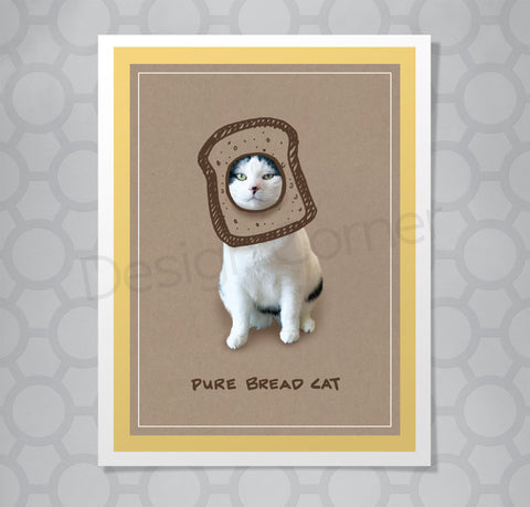 Max the Cat Pure Bread Card