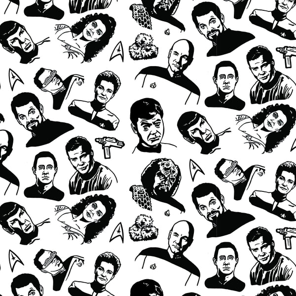 Star Trek Gift Wrap 24"x36" Sheet