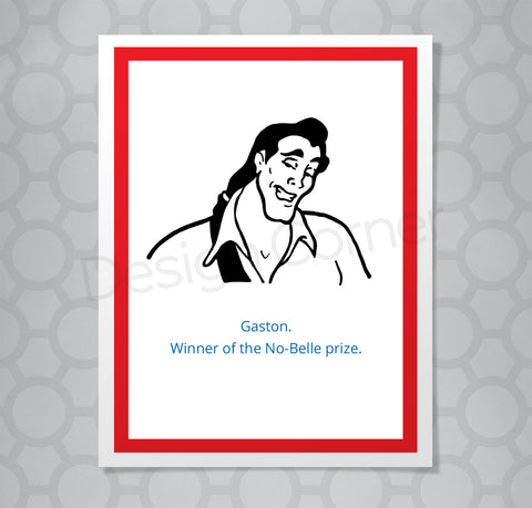 Disney Gaston Card