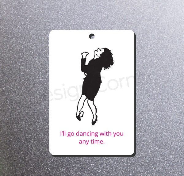 Seinfeld Elaine Dancing Magnet and Ornament