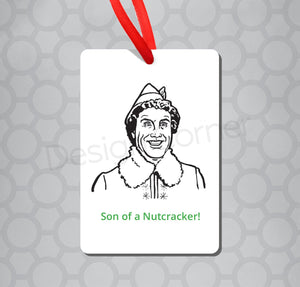 Elf Nutcracker Ornament and Magnet