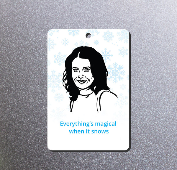 Gilmore Girls Lorelai Snow Magnet and Ornament