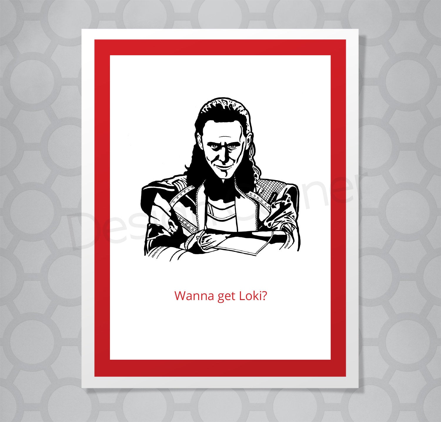 Marvel Loki Lucky Card