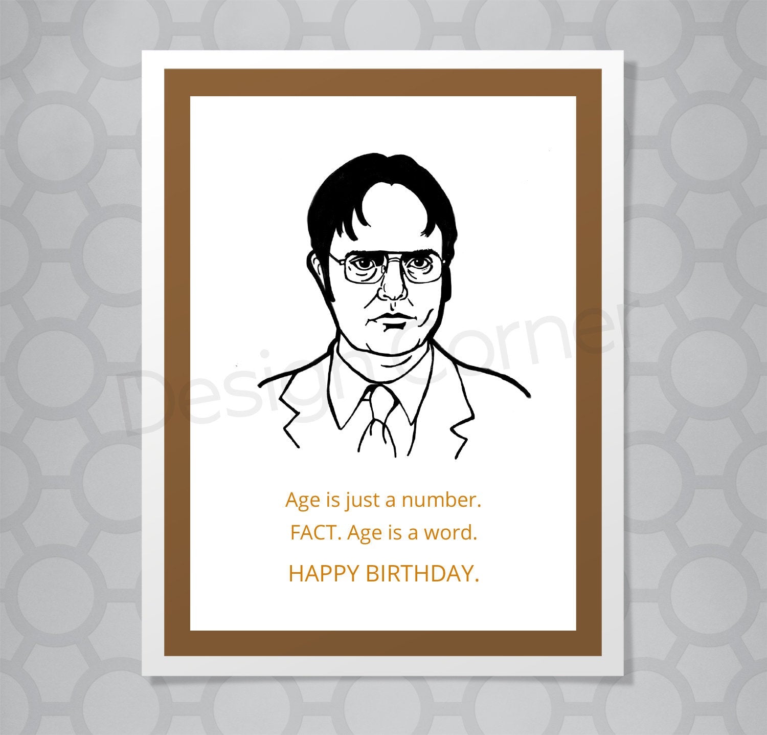The Office Dwight Fact Card