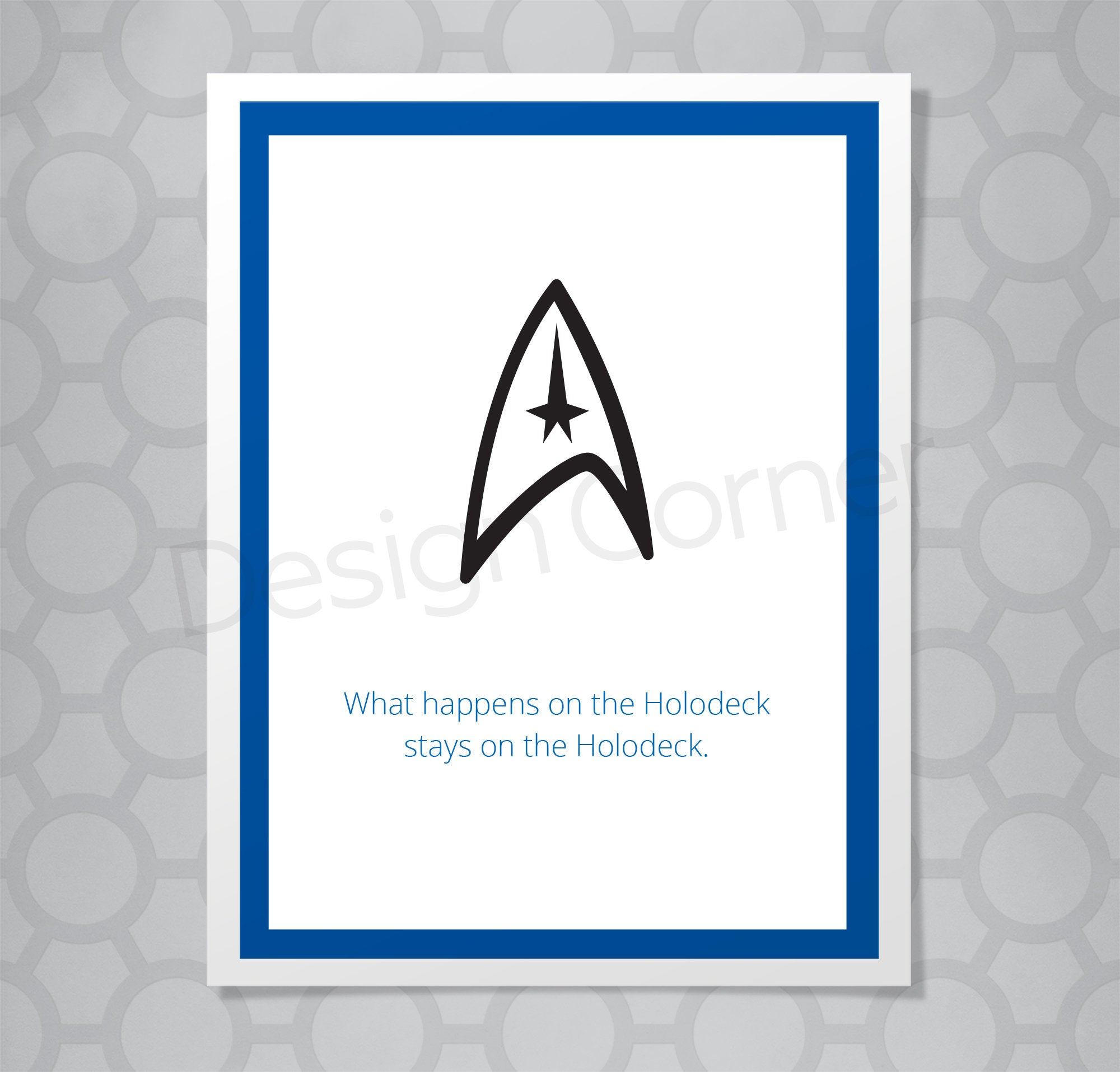 Star Trek Holodeck Card