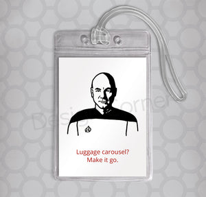 Star Trek Picard Luggage Tag