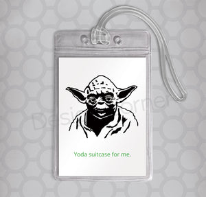 Star Wars Yoda Luggage Tag