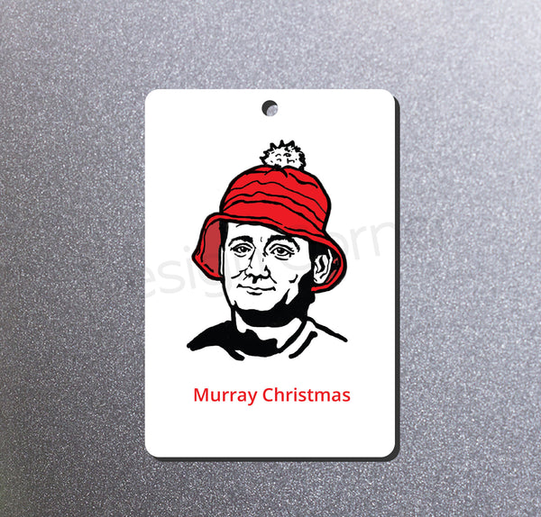 Murray Christmas Pun Magnet and Ornament