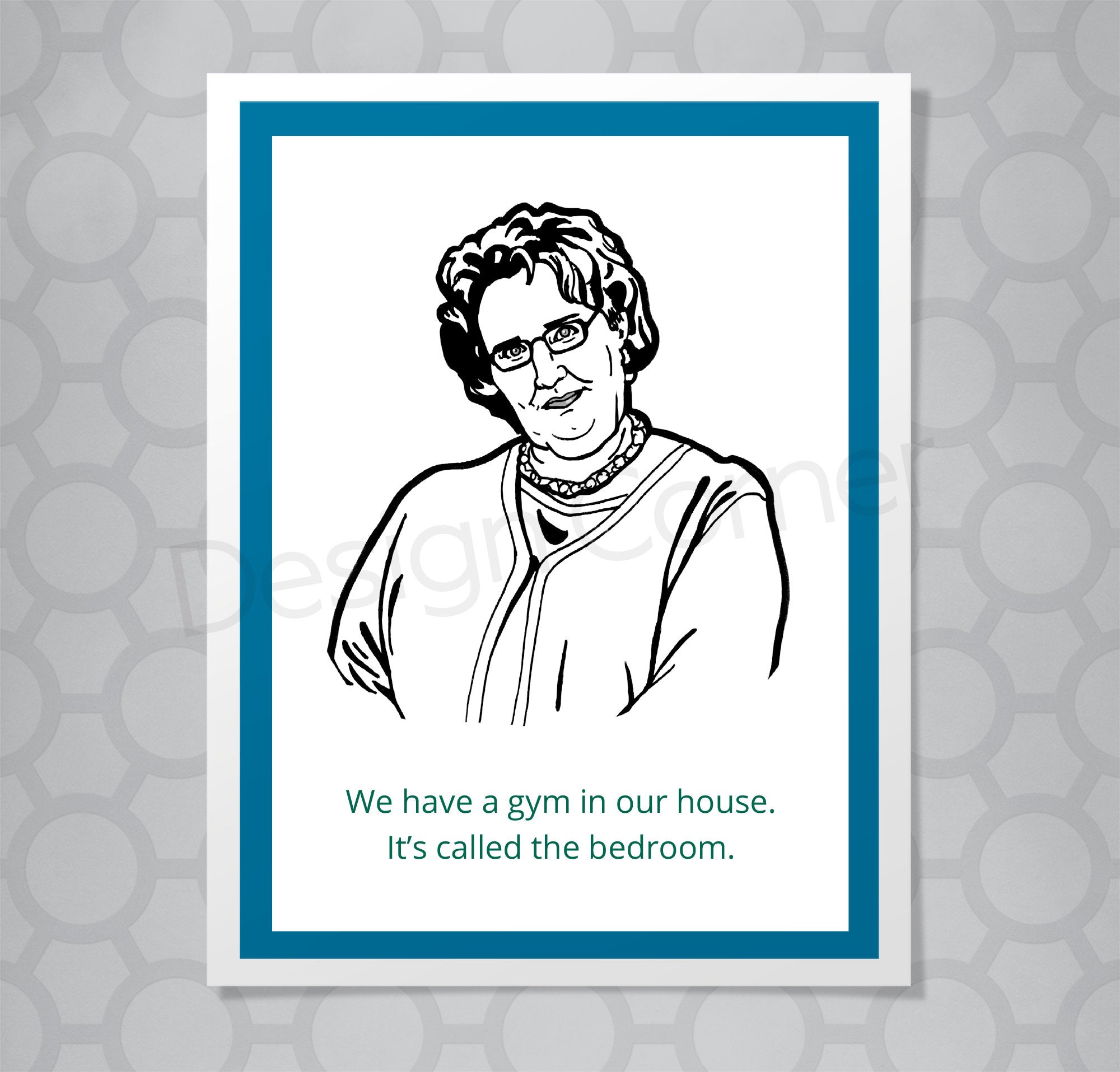The Office Phyllis Bedroom Card