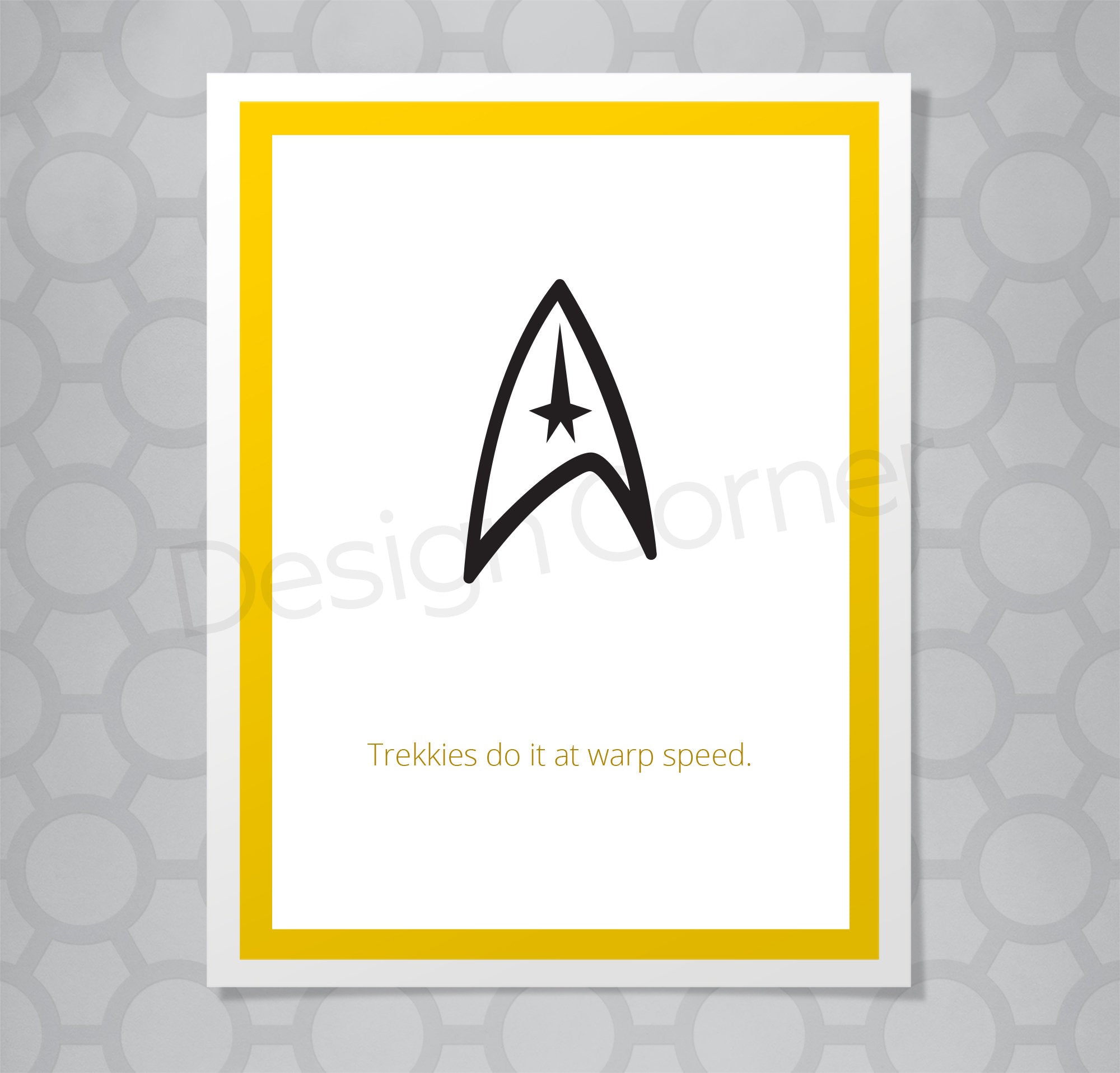 Star Trek Warp Speed Card