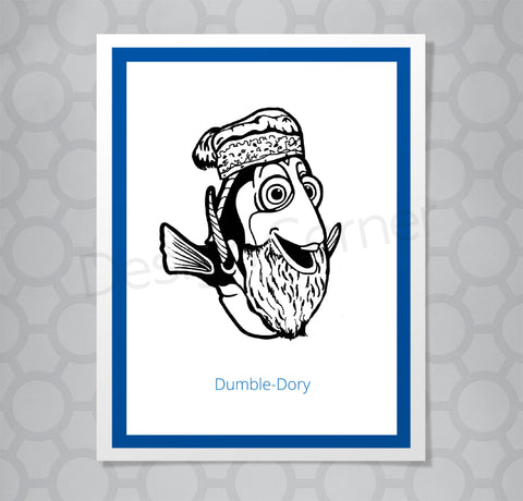 Harry Potter Dumble-Dory Card