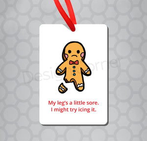 Gingerbread Man Magnet and Ornament