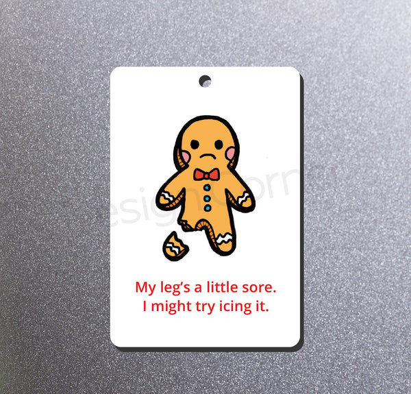 Gingerbread Man Magnet and Ornament