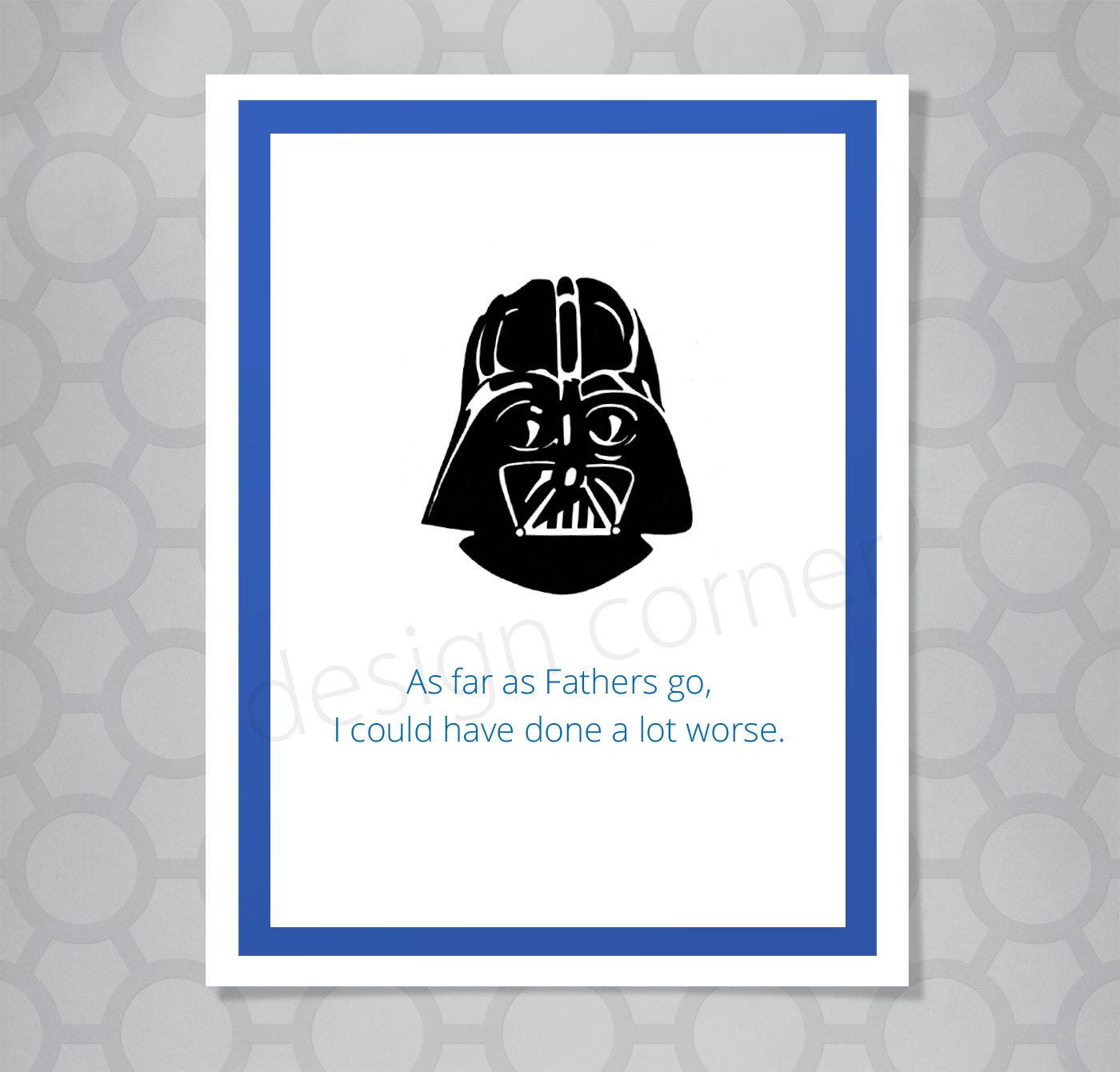 Star Wars Darth Vader Worse Card