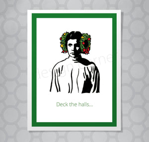 Star Wars Princess Leia Christmas Card