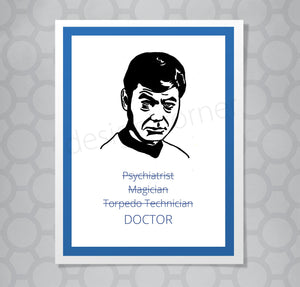 Star Trek Dr. McCoy Magician Card